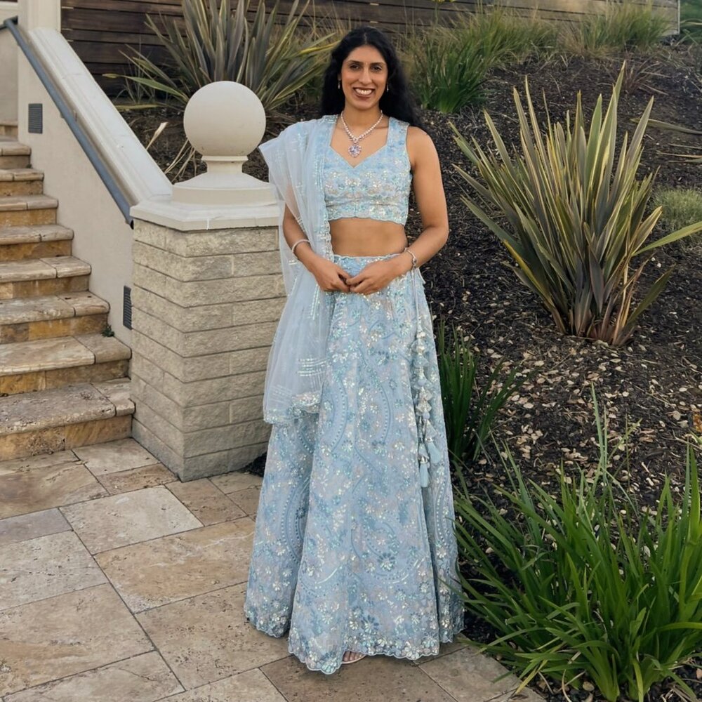 Blue Lehenga Choli